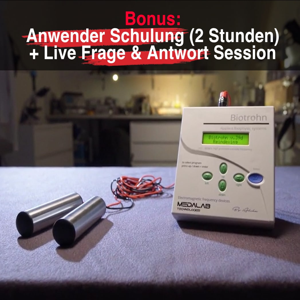 Biotrohn® - 135 Programme by Andreas Kalcker + Gratis Schulung (Aufzeichnung)