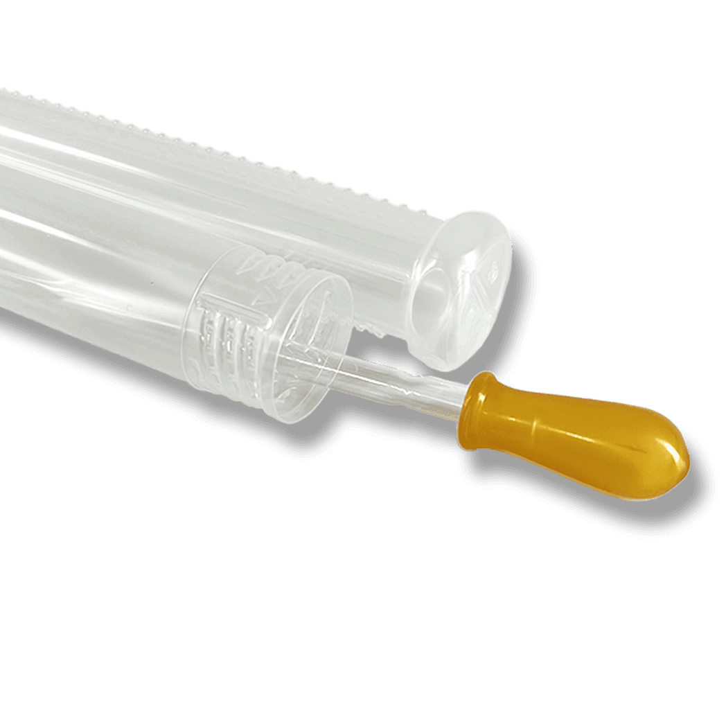 Pasteur pipette (150 mm) incl. rubber cap