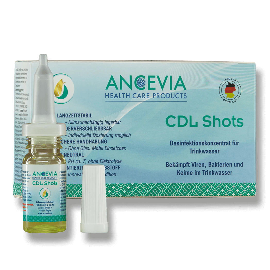 CDL Shots (5x 10ml) 0.3% chlorine dioxide water solution