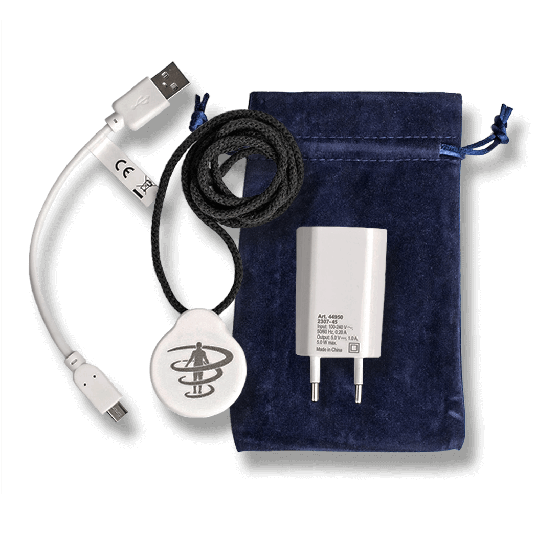 Epower (necklace) Electrosmog protection through targeted frequencies via a magnetic field