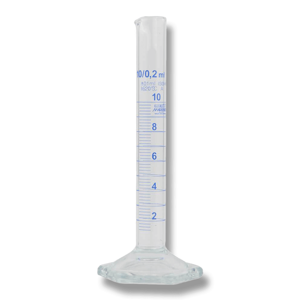 Messzylinder (10 ml, 50 ml) aus Glas